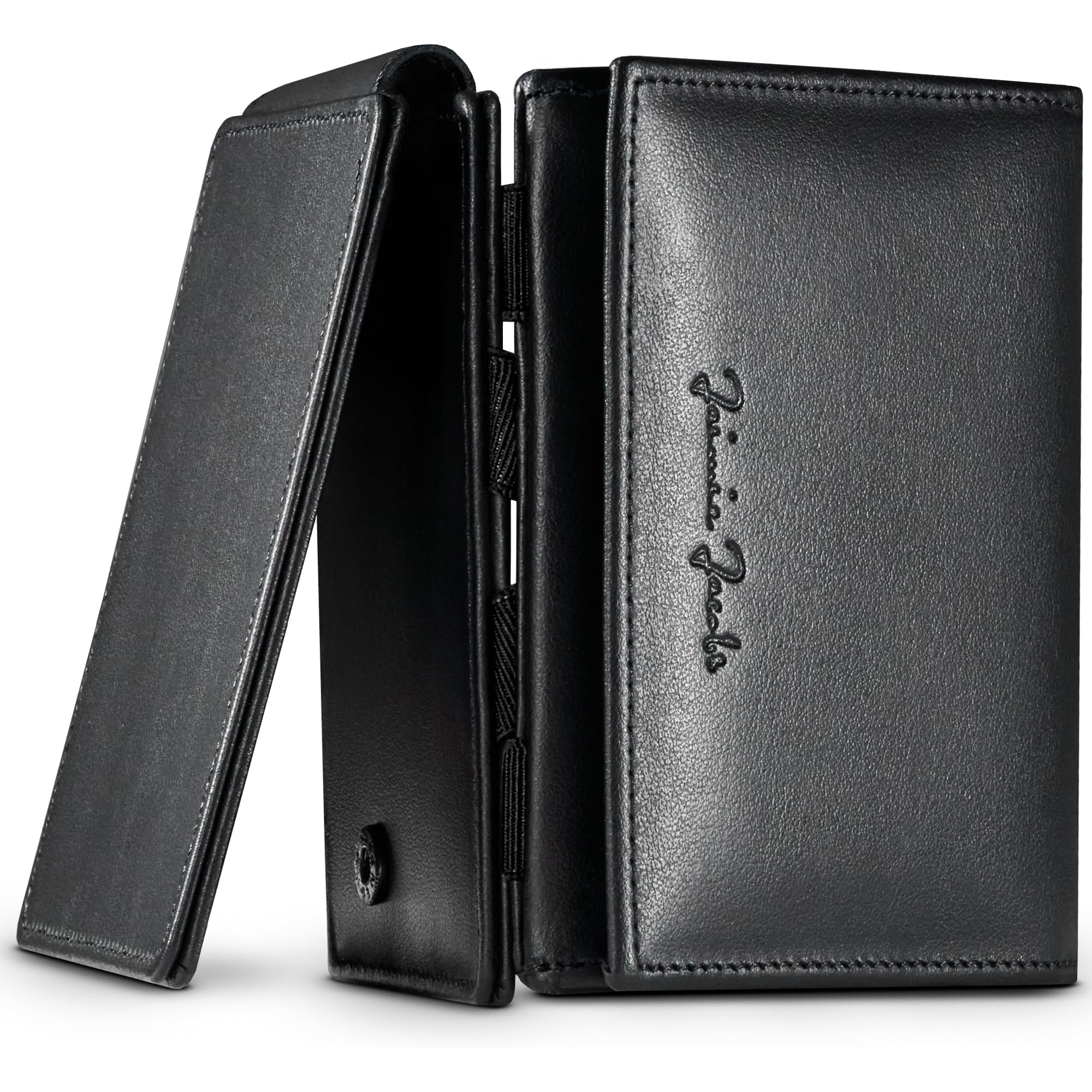 Jaimie Jacobs Flap Boy XL Magic Wallet with Coin Compartment RFID Protection Wal