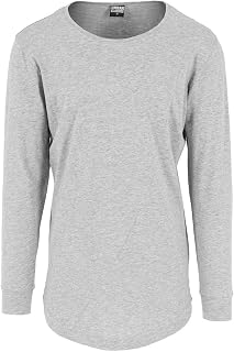 Urban Classics Herren Long Shaped Fashion L/S Tee