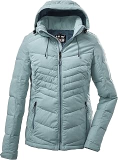 Killtec Kow 149 Wmn Qltd Jckt Women's Down Jacket with Detachable Hood with Zip