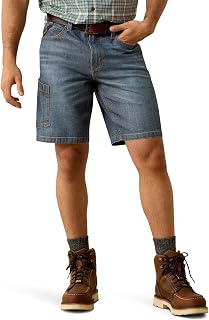 ARIAT Rebar M4 Short en denim pour homme 25,4 cm