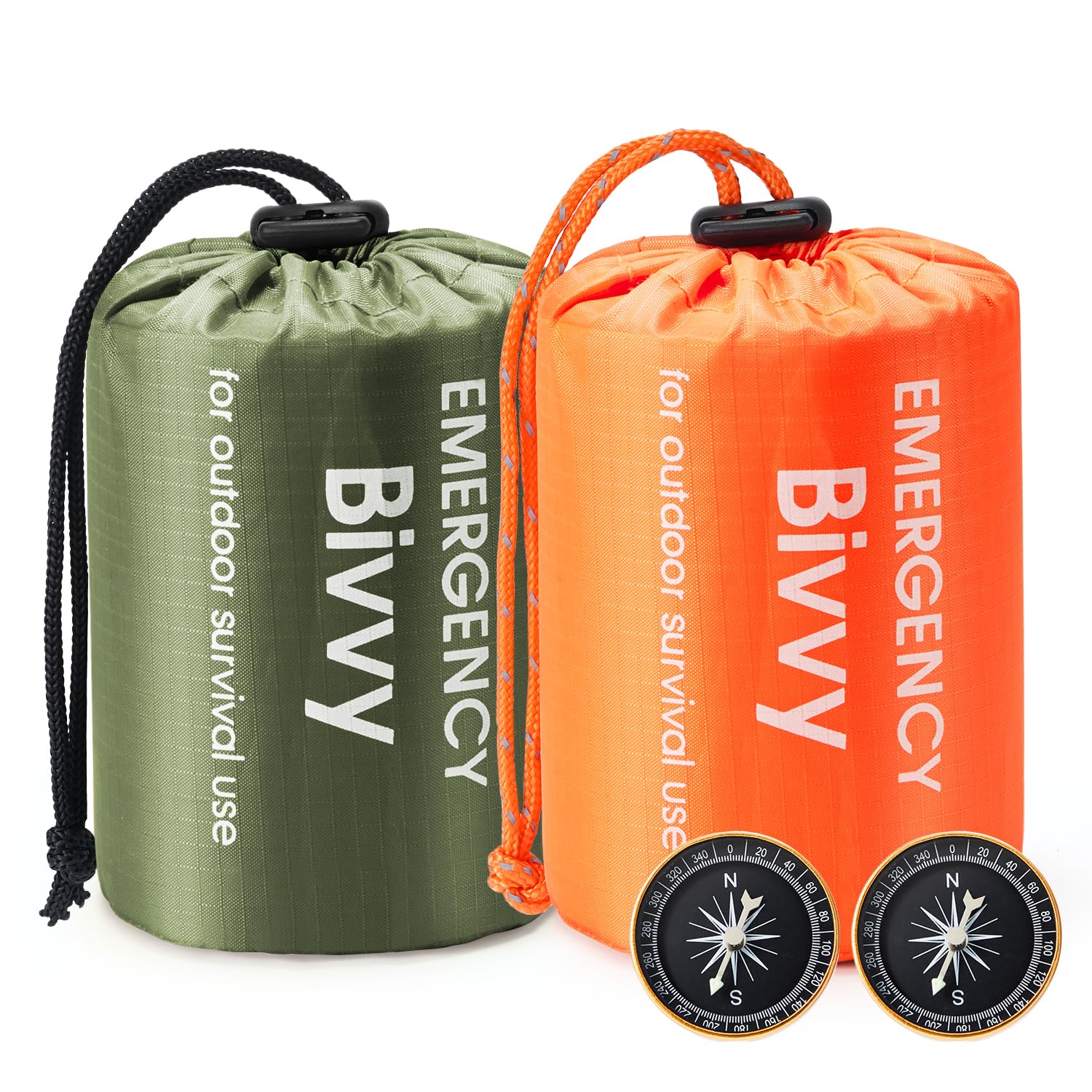Esky Emergency Sleeping Bag, Survival Bag Portable Thermal Bivy Sack, Waterproof