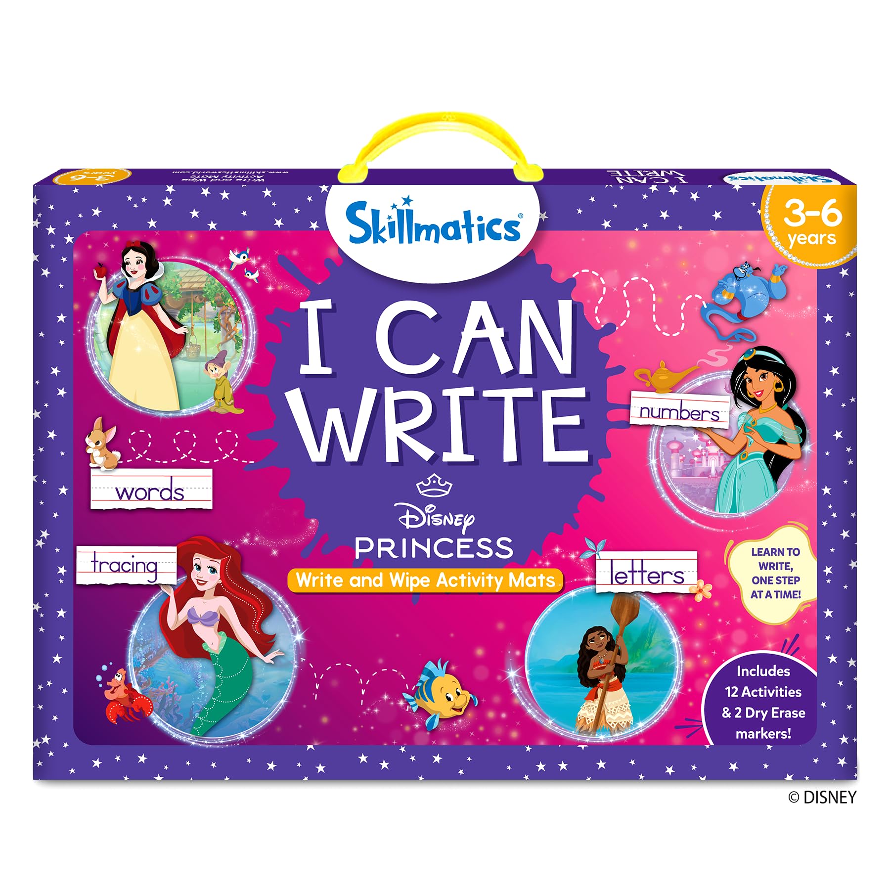 Skillmatics I Can Write – Disney Princess, Preschool Learning Activity Toy | Reu