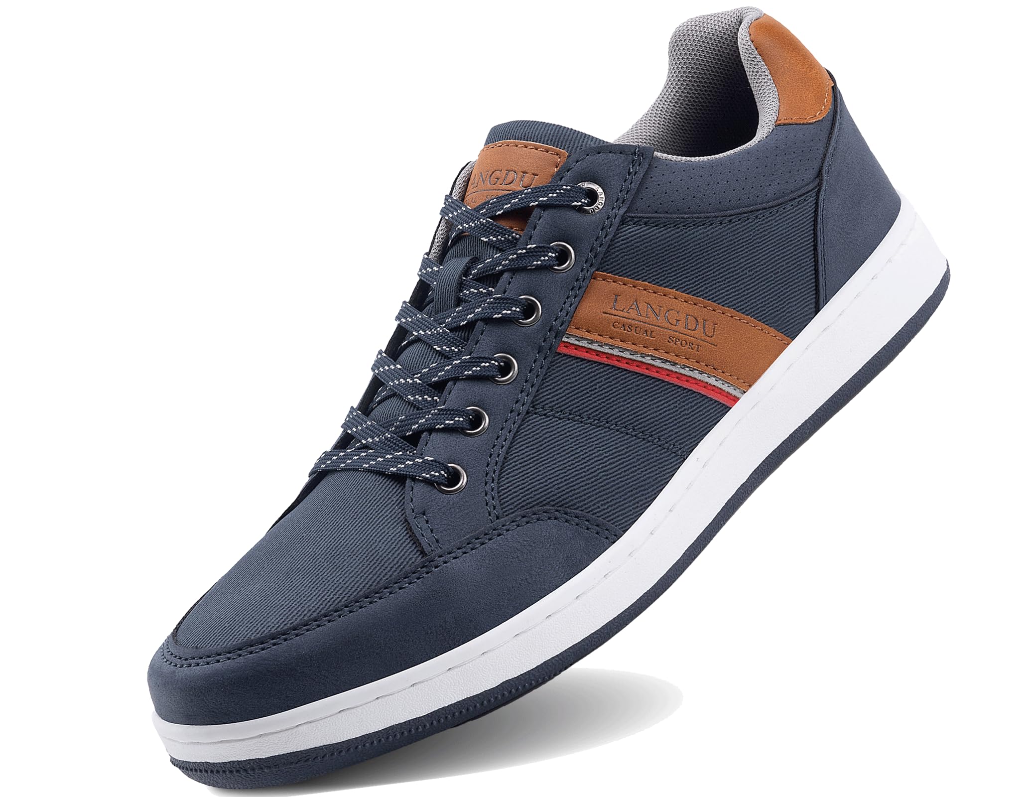 LANGDU Men's Trainers, Casual Trainers, 7-12 UK