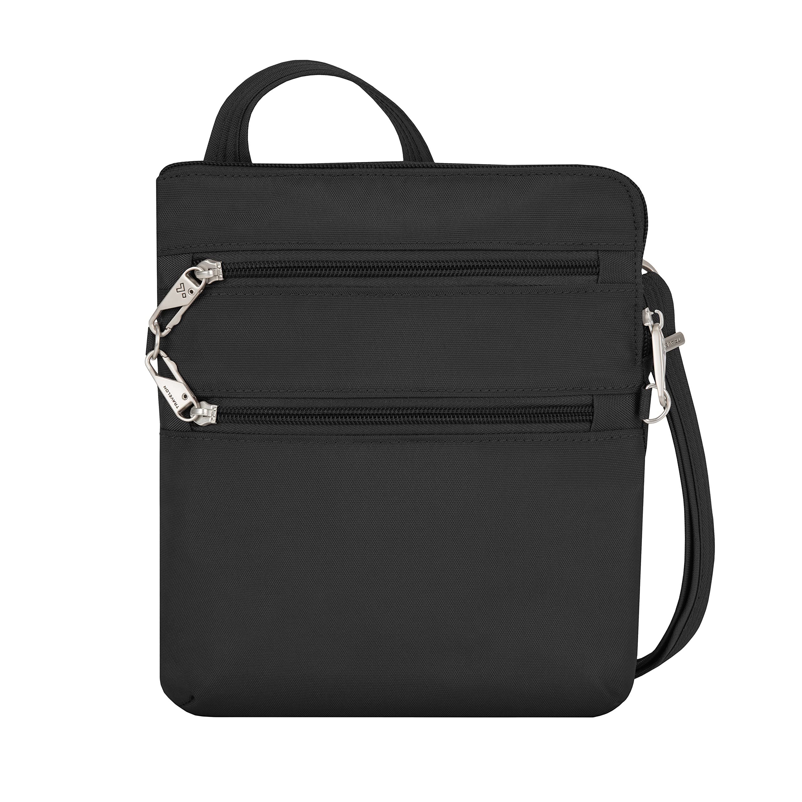 Travelon Anti-theft Classic Slim Double Zip Crossbody
