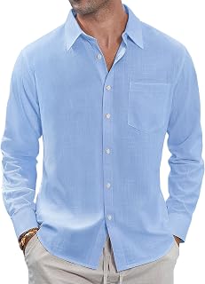 J.Ver Men's Pajama Pants Button Down Shirt