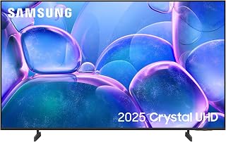 Samsung Smart TV 50'' U7000F Crystal UHD 4K TV, Crystal Processor 4K, Object Tracking Sound Lite, Endless Free Content, Gaming Hub, Knox Security, Metal Stream Design [2025] (Renewed)