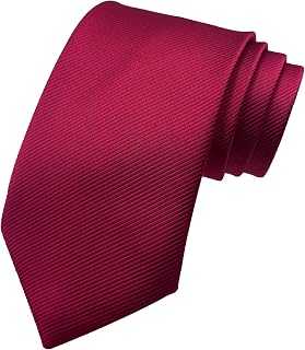 Mens Ties 8cm Solid Color Classic Men's Tie Necktie Black High Quality Formal Tie for Men