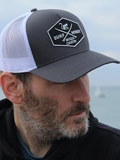 Surf Monkey Origins Adjustable Trucker Baseball Cap - Organic Cotton - One Size