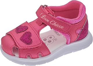 Chicco Sandali Con Doppio Velcro Fucsia, Confortevoli, Leggeri, Flessibili E Traspiranti SandaliBambine e ragazze