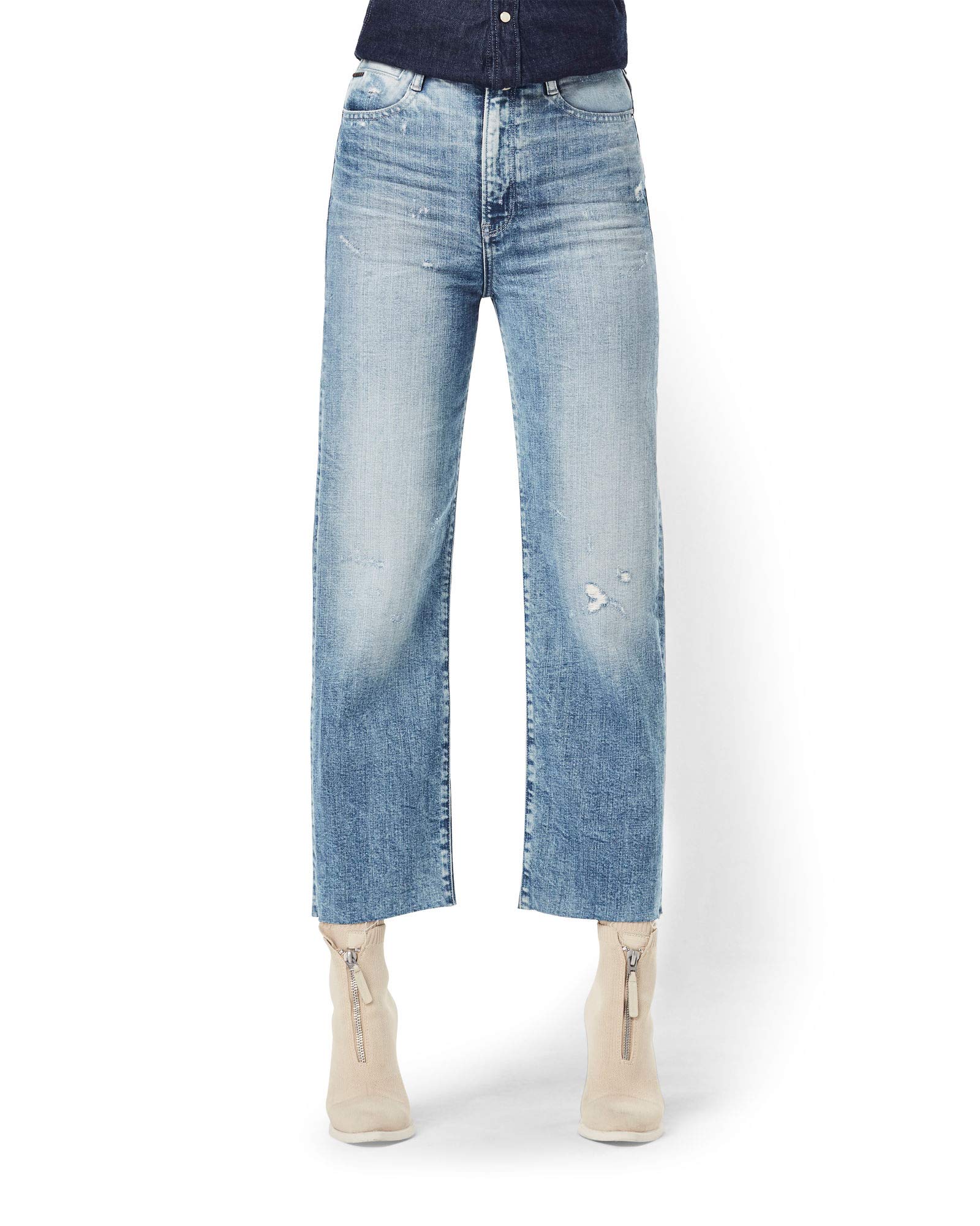 G-Star - Tedie Ultra High Straight Fit Jeans, Jeans Donna