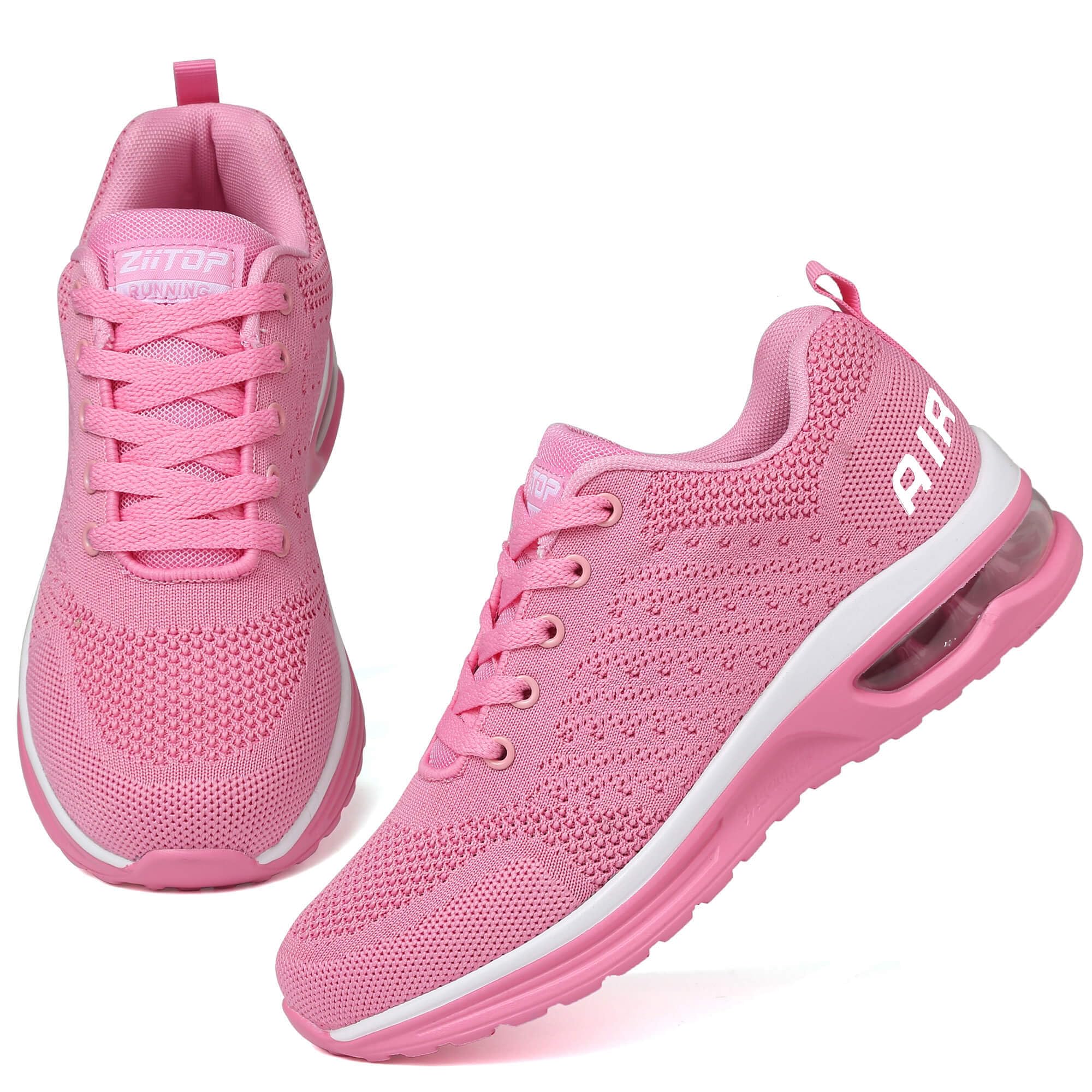 ziitop Running Shoes for Women Walking Shoes Athletic Air Cushion Tennis Shoes L