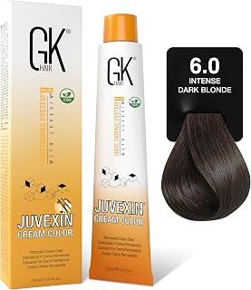 GK Hair Hair Colour Cream 100 ml - Nourishing Semi-Permanent Hair Colour for Styling, Natural and Intense Tones, Ideal for Highlights, Reflections and Uniform Results with
