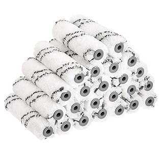 Amazon Basics 4-inch Microfiber Paint Roller Covers, 24-Pack