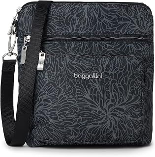 Baggallini womens Modern Pocket Crossbody Bag for Women, 8.5"x8.5" Handbag Purse With Rfid, Lightweight Water-resistantModern Pocket Crossbody