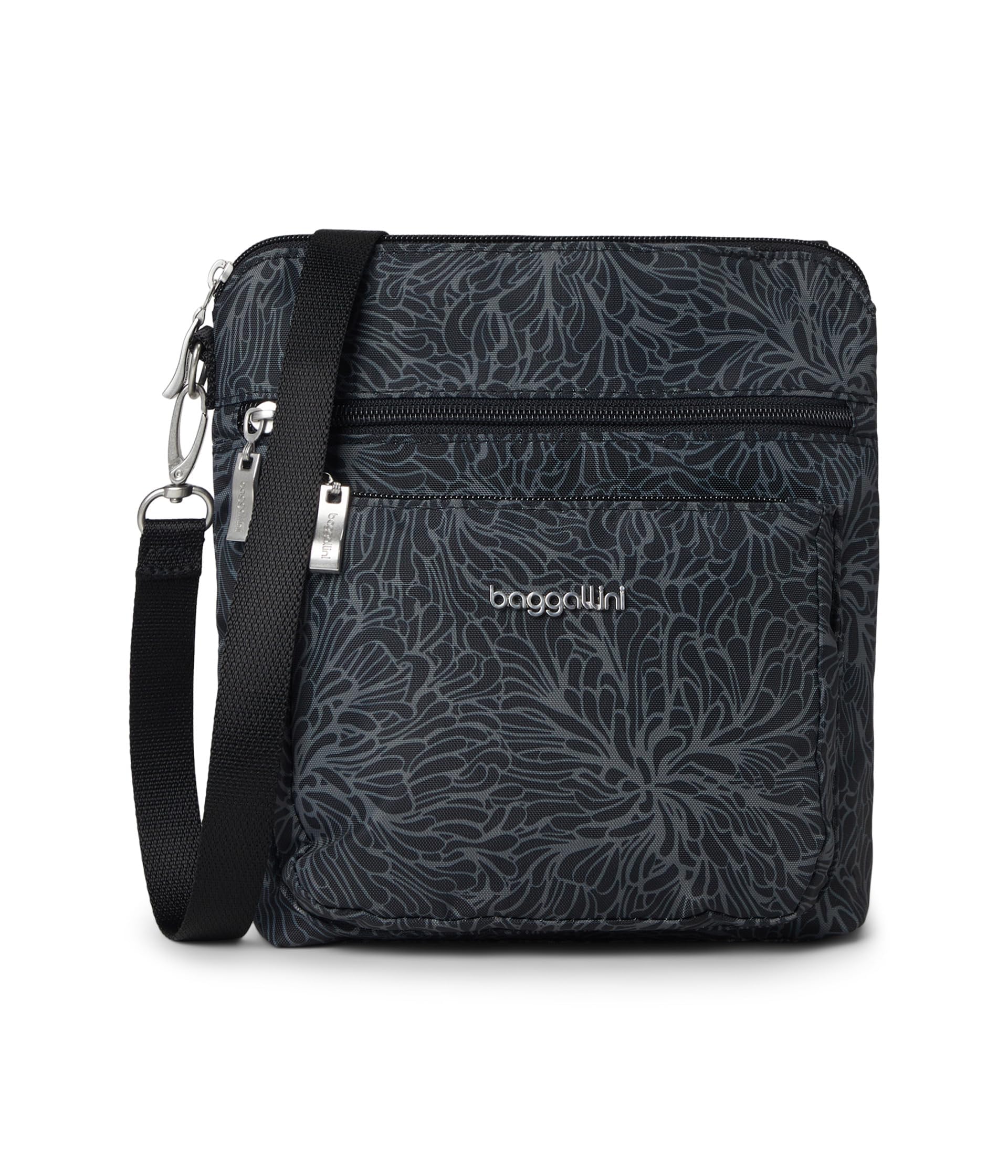 Baggallini womens Modern Pocket Crossbody Bag for Women, 8.5"x8.5" Handbag Purse