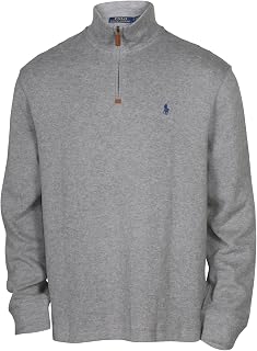 Polo Ralph Lauren Men's Long Sleeve Fleece Quarter Zip Sweatshirt