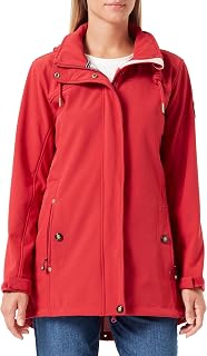 Ankerglut Women's Short Coat with Hood Lined Softshell Transition Jacket #Anker Glutbreeze