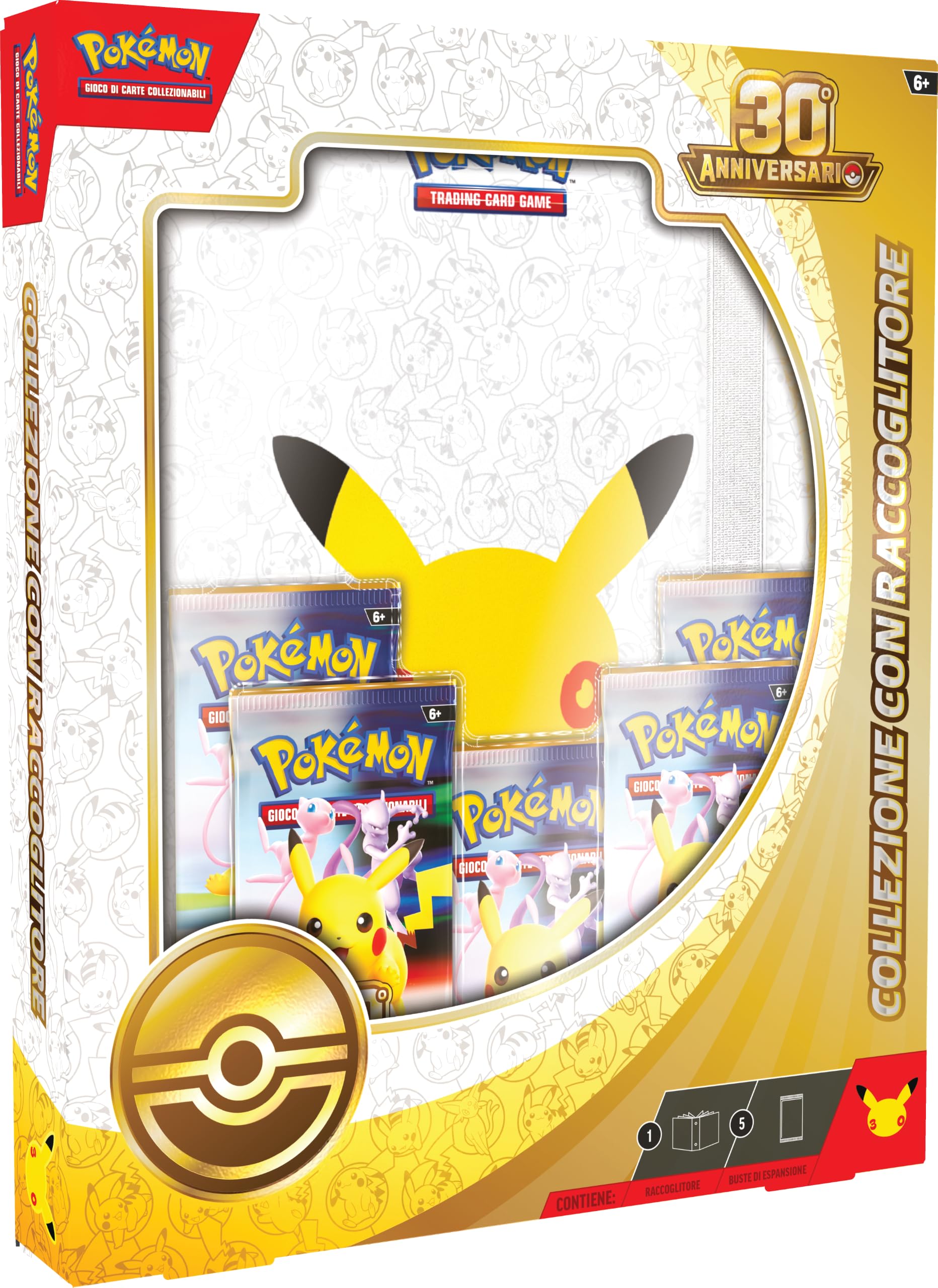 Pokémon: Collection with Binder of the 30th Anniversary Expansion of the GCC Pok
