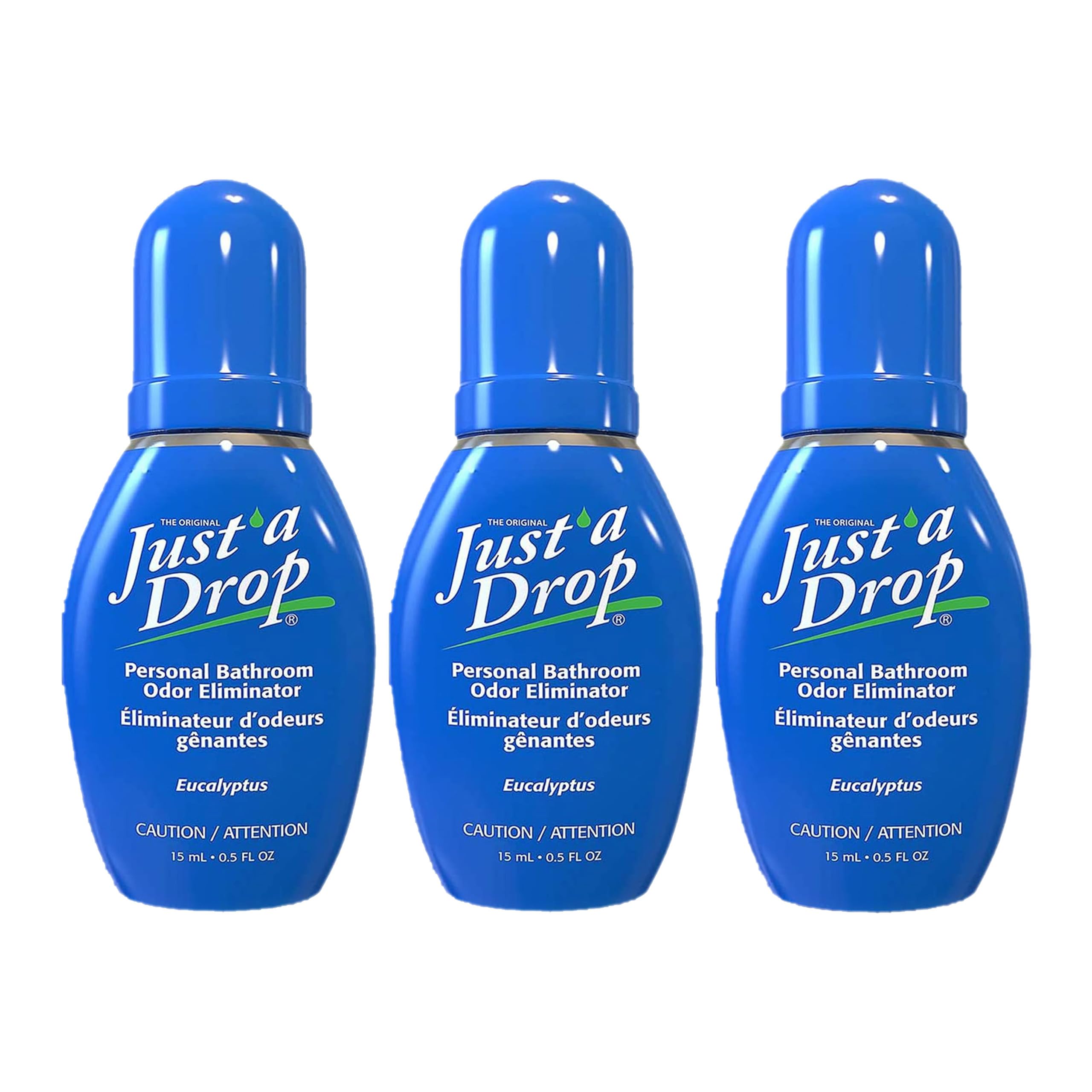 Just a Drop Before You Go Pocket Toilet Drops, Travel Size, Original Eucalyptus,