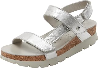 Panama Jack Women's Ankle Strap Flat Sandal