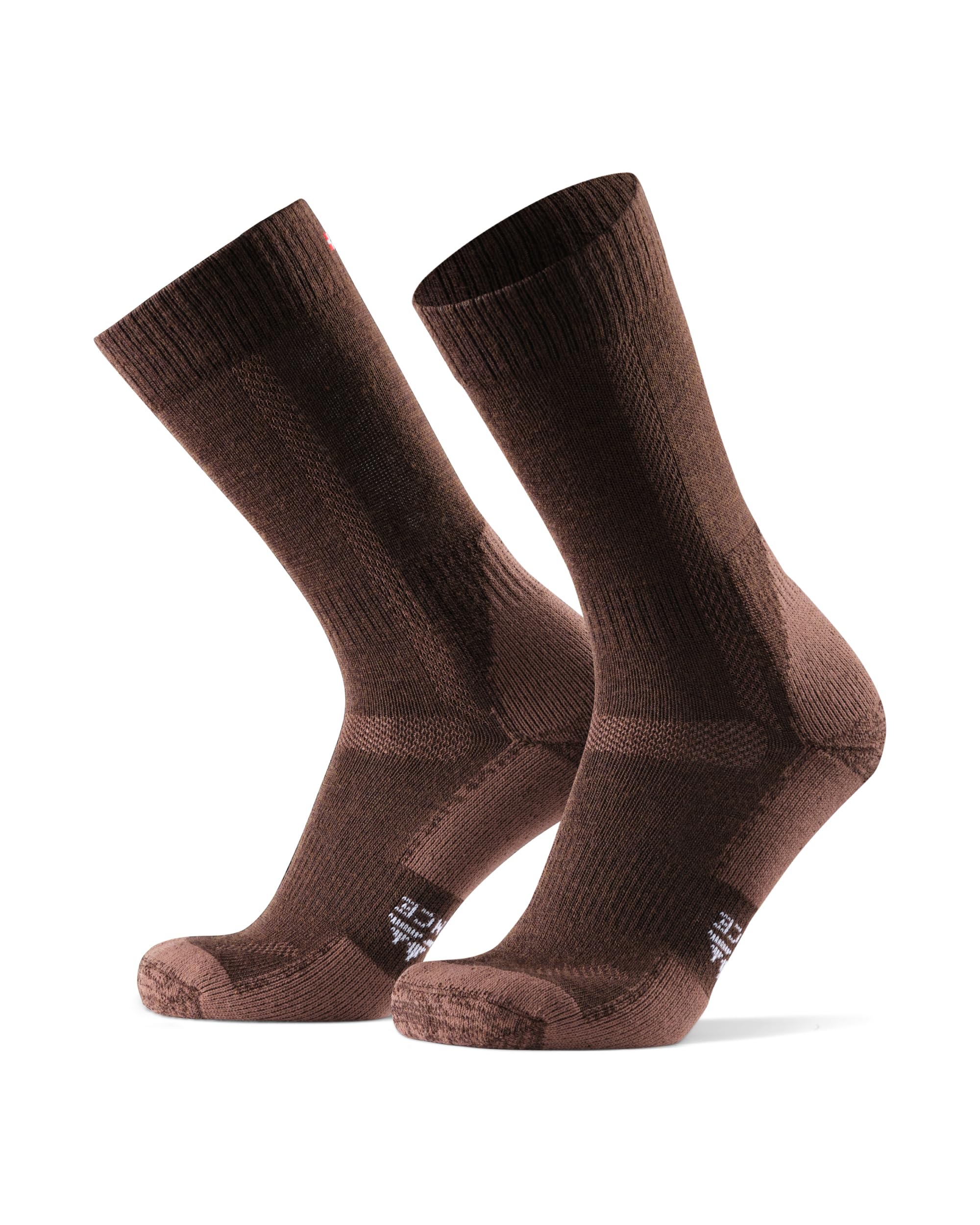 DANISH ENDURANCE Hiking Socks, Climbing Socks, Merino Wool, Thick Cushion, Blist