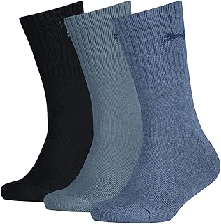 PUMA Crew Socks Unisex Child (Pack of 3)