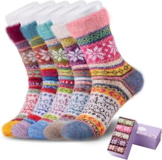 ICEIVY Comfy Fuzzy Warm Winter Cozy Socks Stocking Stuffers Gifts for Women