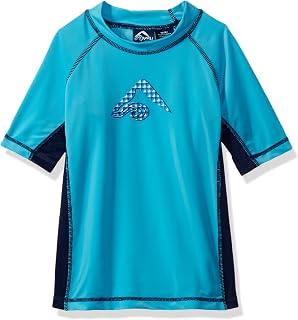 Kanu Surf Haywire UPF 50+ Sun Protective Rashguard Swim Shirt Jersey Rush Guard Boy