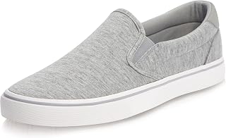 Men's Black Classic Low Top Shoes Canvas Fashion Sneaker with Soft Insole Causal Dress Shoes for Men Comfortable Walking Shoes