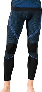 Risalti Energy Men's Thermal Tights – Breathable Winter Thermal Underwear without Seams and Labels, Elastic Winter Leggings for Skiing, Hiking, Running, Cycling, Made in Italy