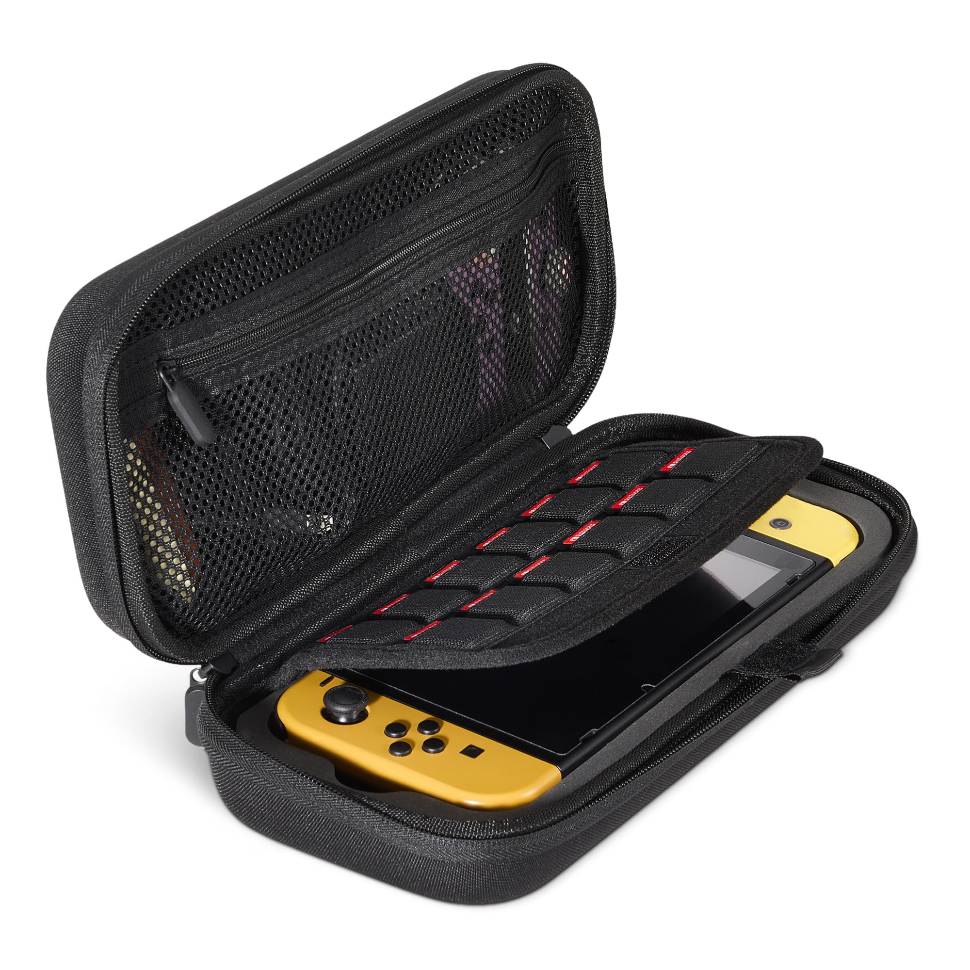 Amazon Basics Universal Nintendo Switch Case with 12 Game Card Slots, Fits Switc