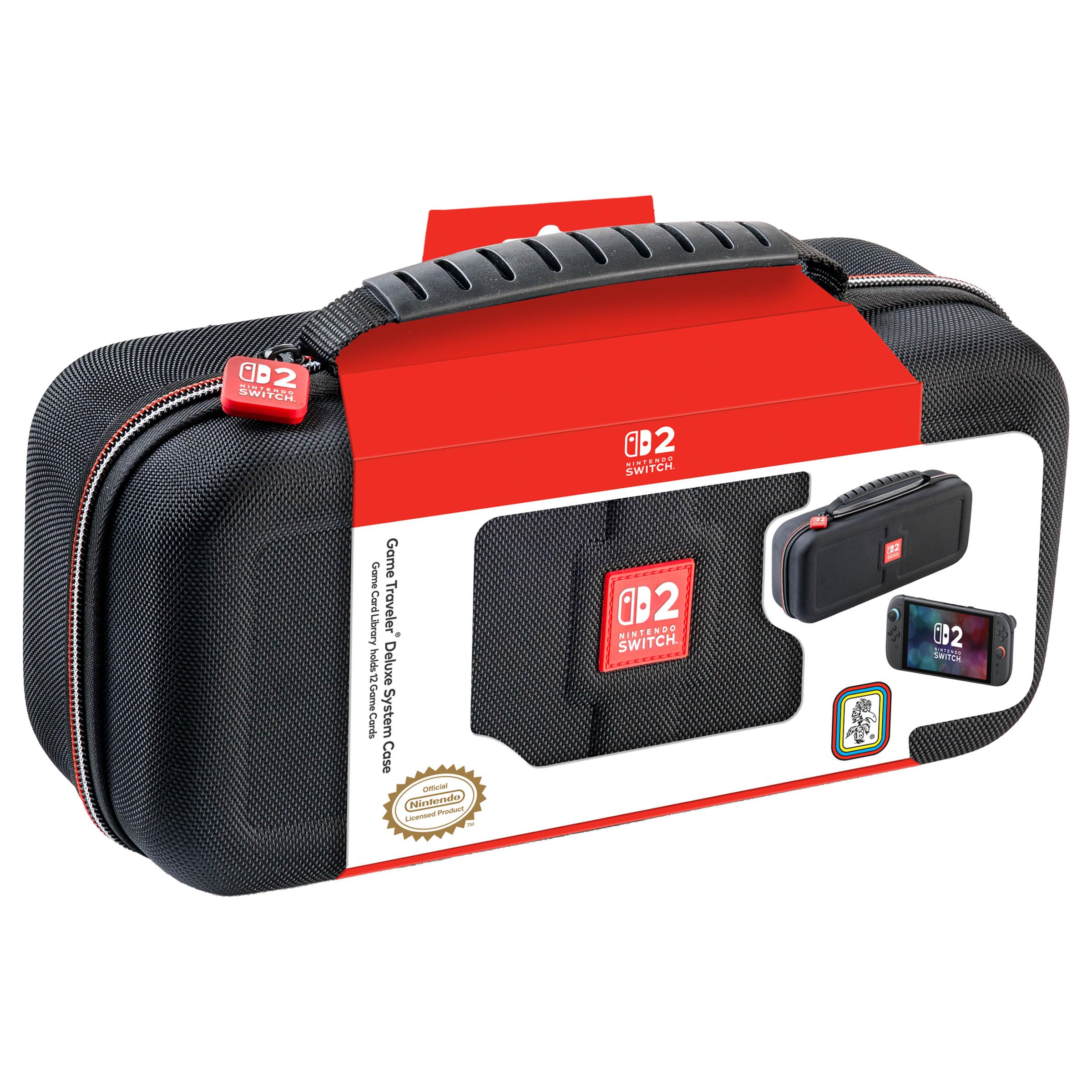 R.D.S. INDUSTRIES, INC. - Game Traveler Deluxe Licensed Travel Case for Nintendo