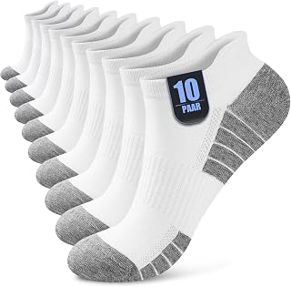 Men's Women's Ankle Socks 10/20 Pairs, Cotton