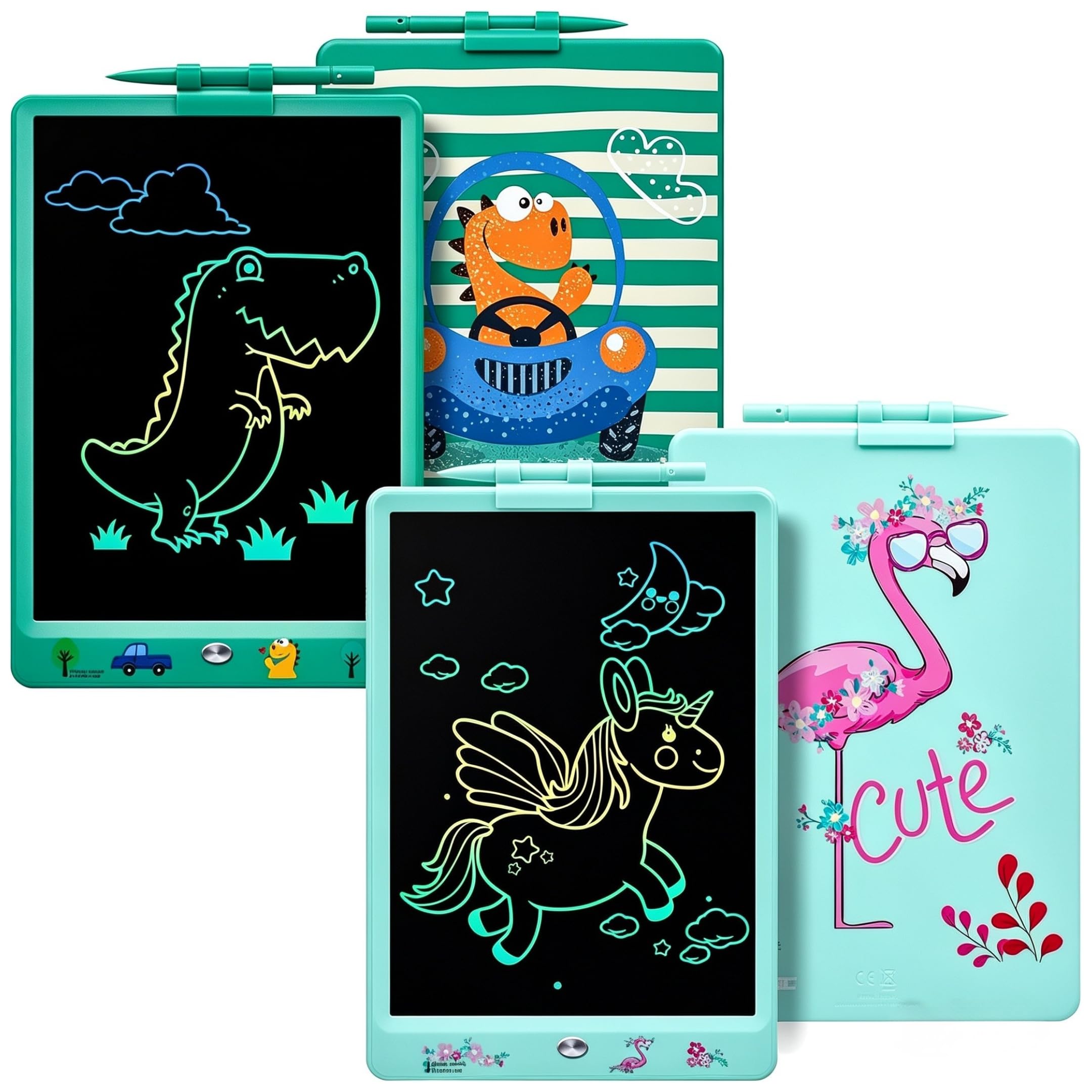 DYNA-PM 10 Inch LCD Writing Tablet for Kids, Drawing and Doodle Pad, Portable Ed