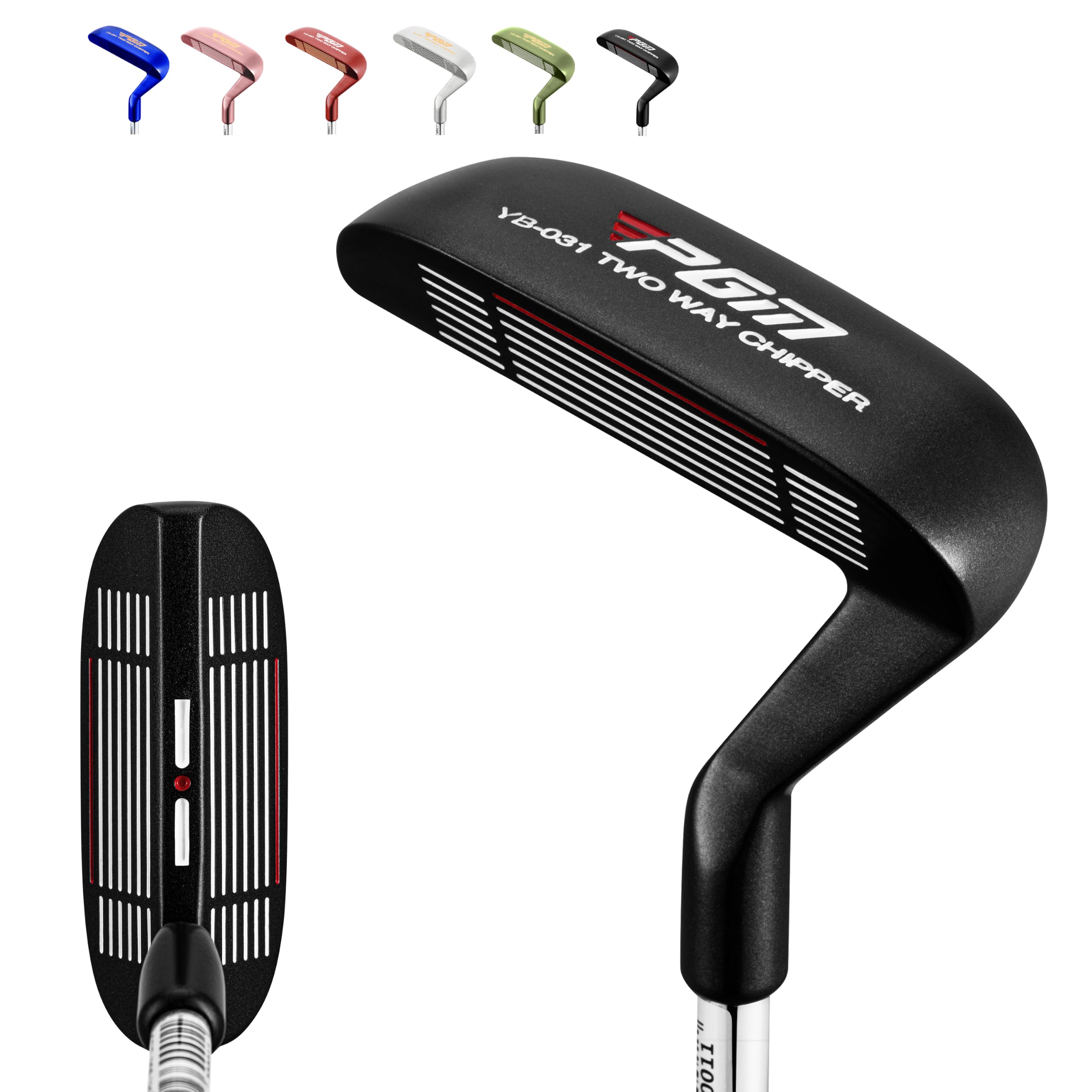 PGM Golf Club Two Way Chipper 36° for Right and Left Handed, Dual-Sided Chipper 