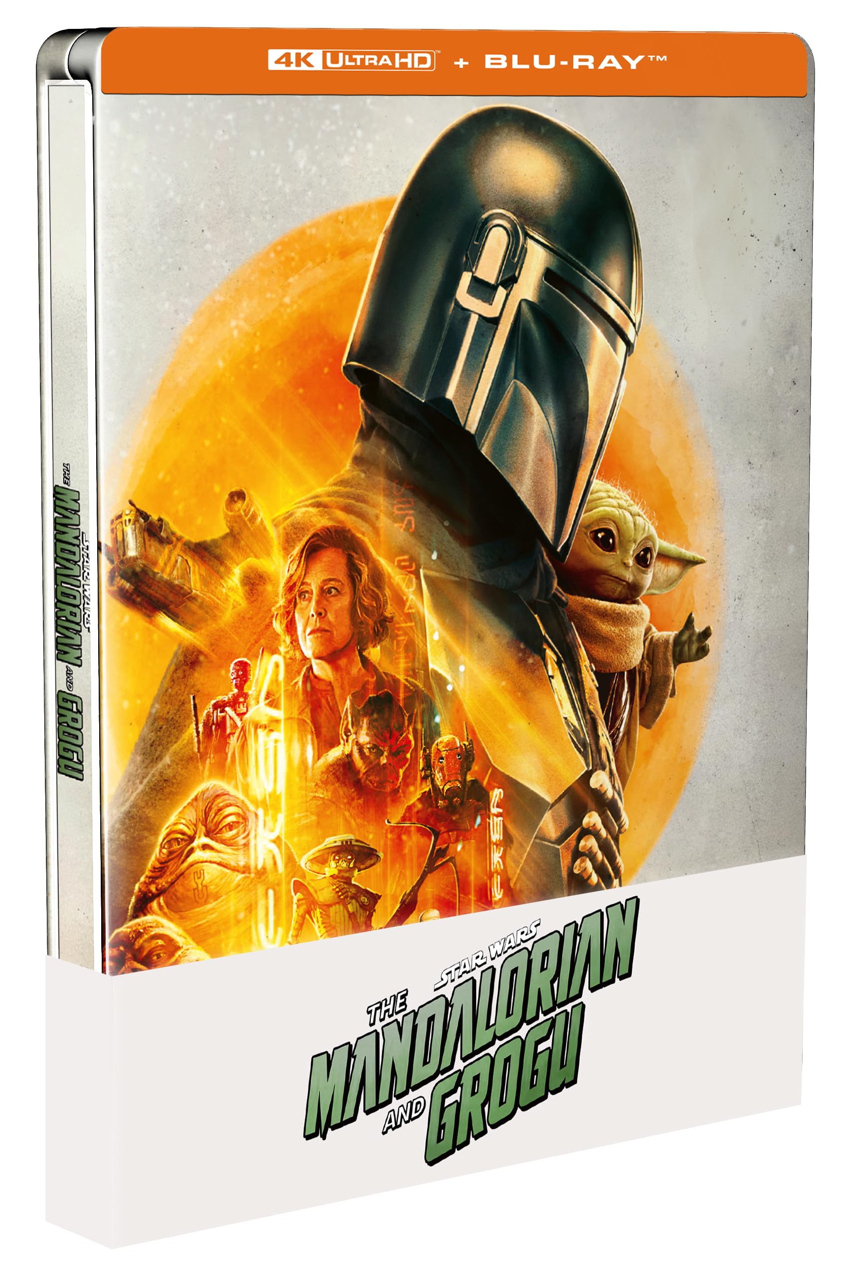 Star Wars: The MANDALORIAN AND GROGU - UHD 4K + Comics Combo - STEELBOOK