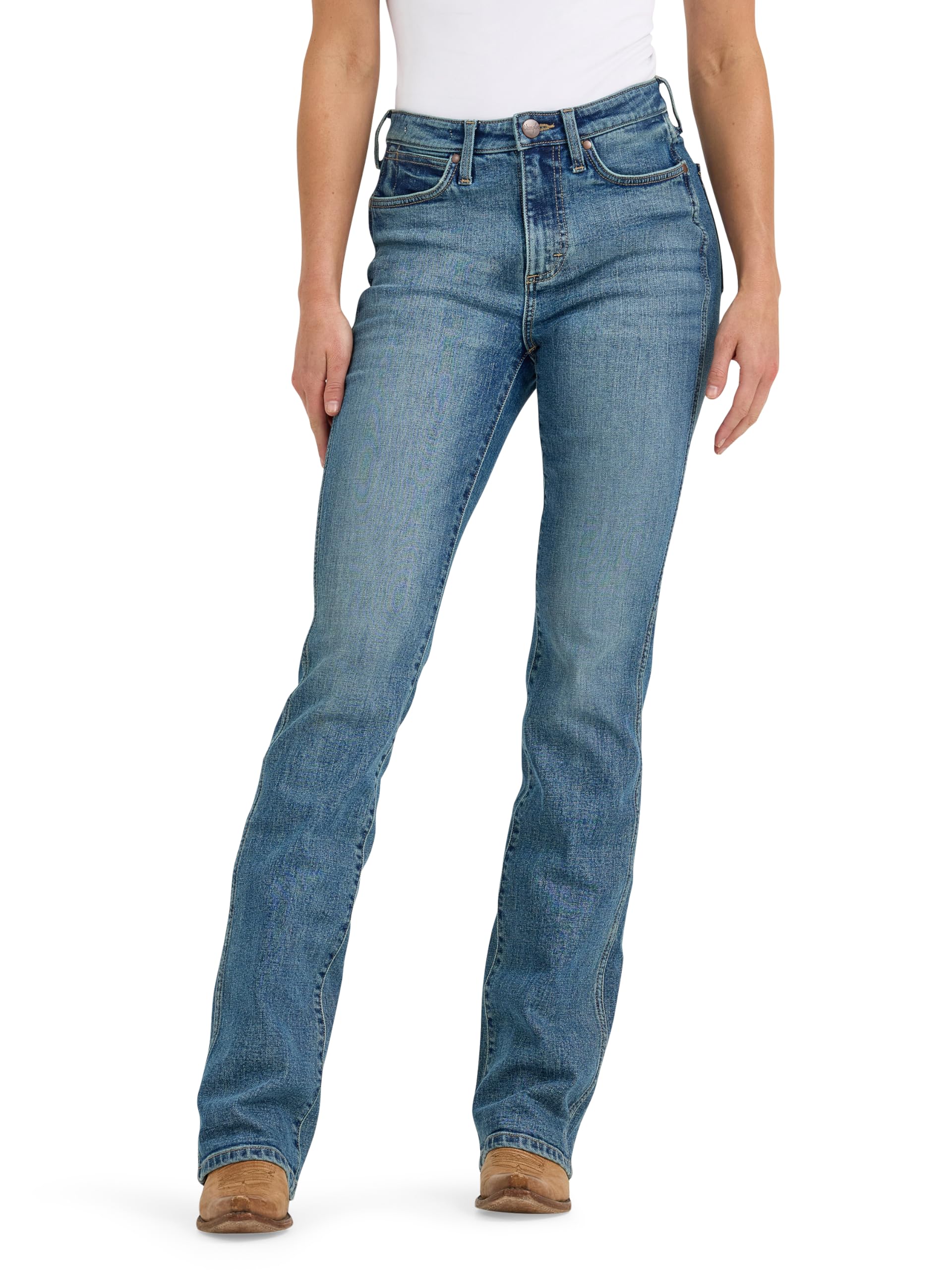 Wrangler Women's Retro Bailey High Rise Bootcut Jean