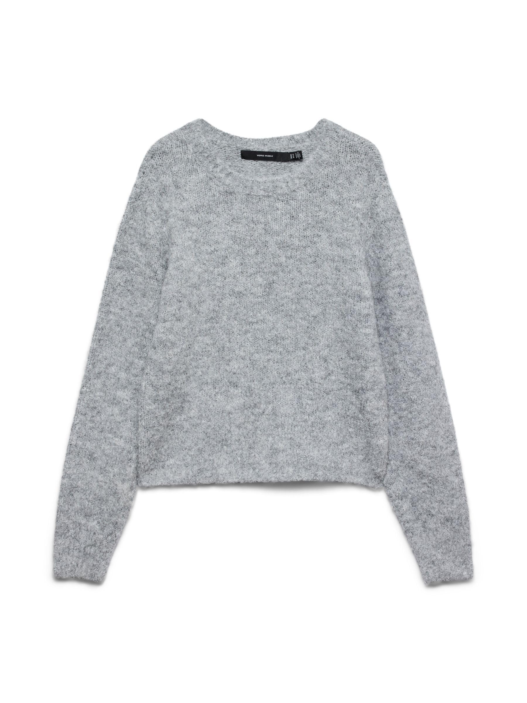 VERO MODA Vmnovah LS O-Neck Sweater Ga Noos Women's Knitted Jumper