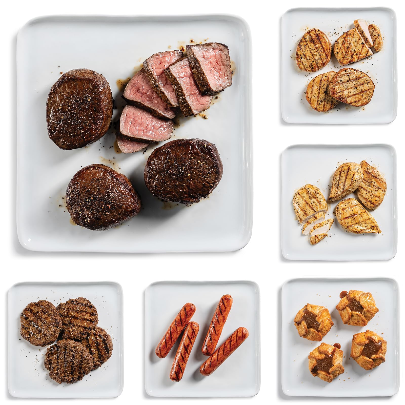 Omaha Steaks Steakhouse Favorites, 29 Items | 4 each: top sirloins, chicken brea