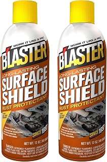 B’Laster Surface Shield Rust Prevention Spray – Lanolin Undercoating Spray for Vehicles, Up to 2-Year Corrosion Protection, Rust Inhibitor &amp; Anti Corrosion Spray for Metal (2 Pack)