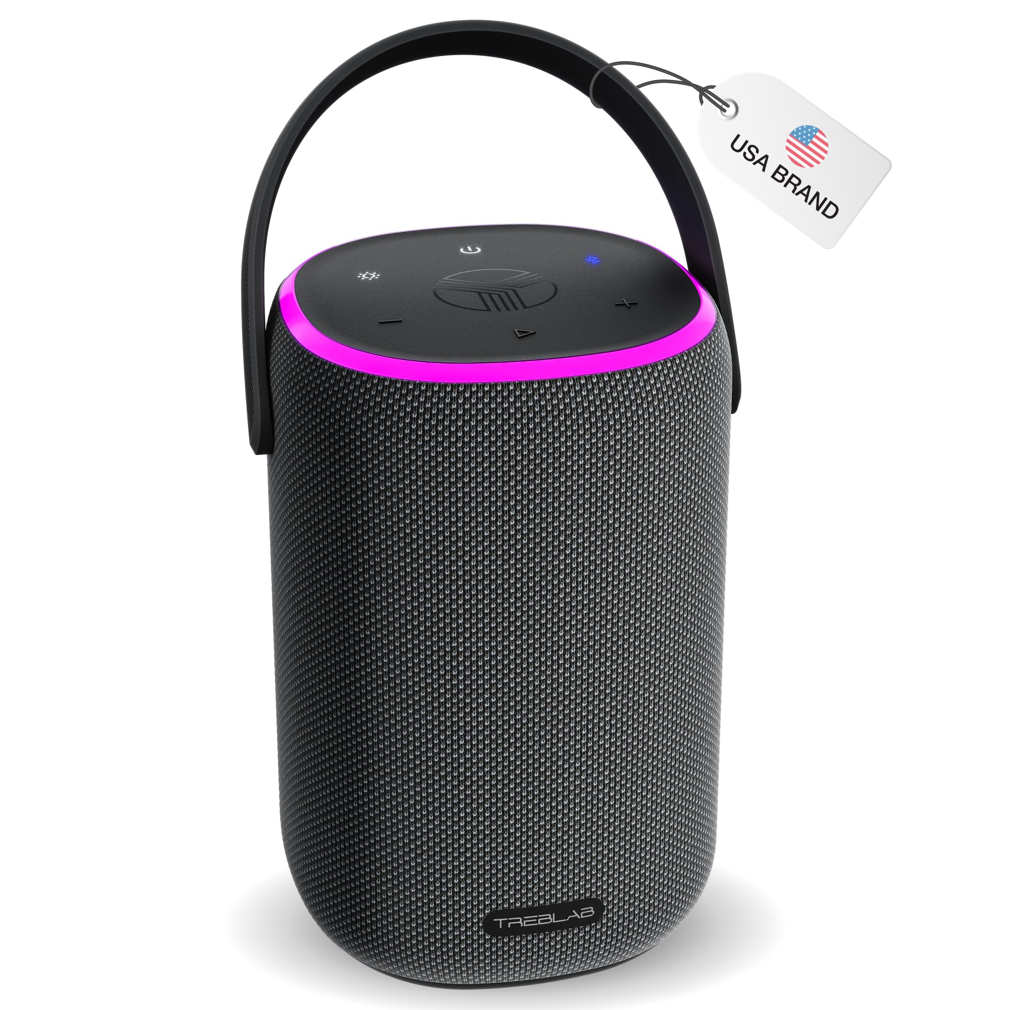 TREBLAB HD-Energy Pro Portable Outdoor Bluetooth Speaker, 18H (Renewed) | IPX6, 
