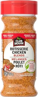 Club House Rotisserie Chicken Signature Blend, No Artificial Flavour & Colours, Kosher, Blend of Onion, Spices & Garlic, Classic Restaurant Quality Rotisserie Chicken Flavour at Home, 161g