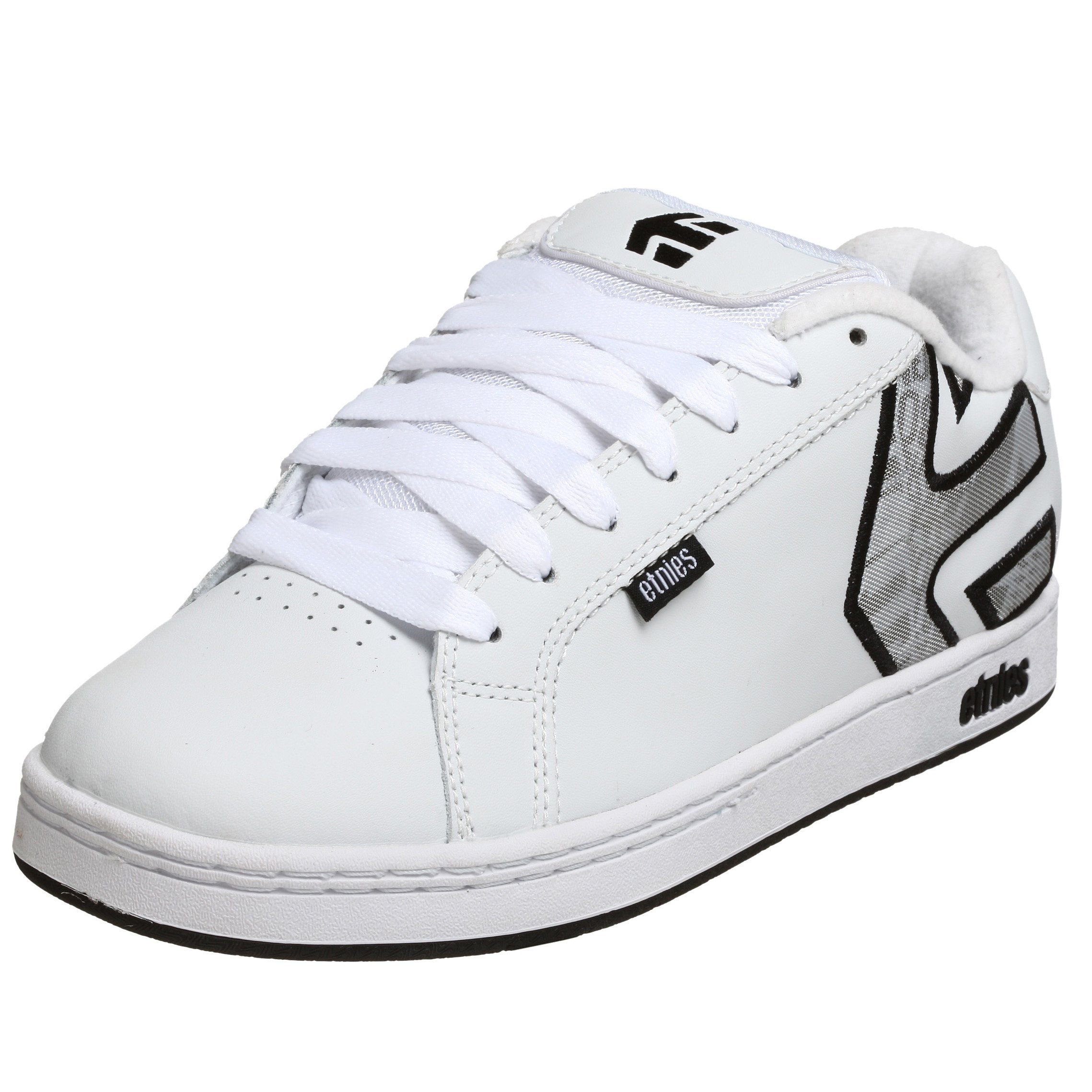 Etnies Fader Mens Skate Trainers in White Green