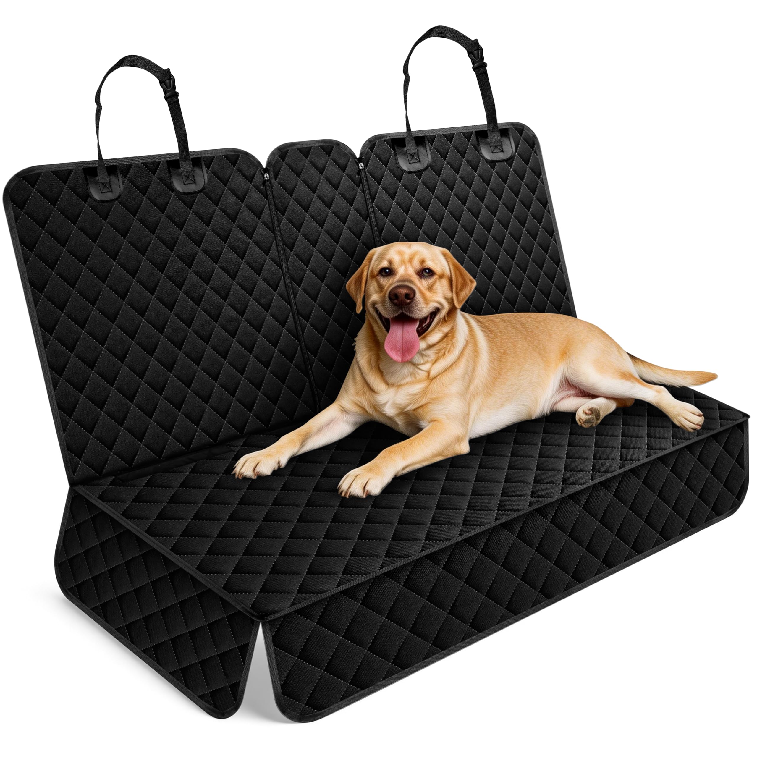 Dog Car Seat Cover, Waterproof Non-Slip Rear Seat Protector,Universal 135cm | Sc