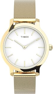 Timex Transcend 31mm TW2U86800VQ for Women, Gold Tone, Bracelet