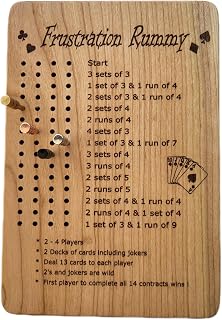 Frustration Rummy Game Board
