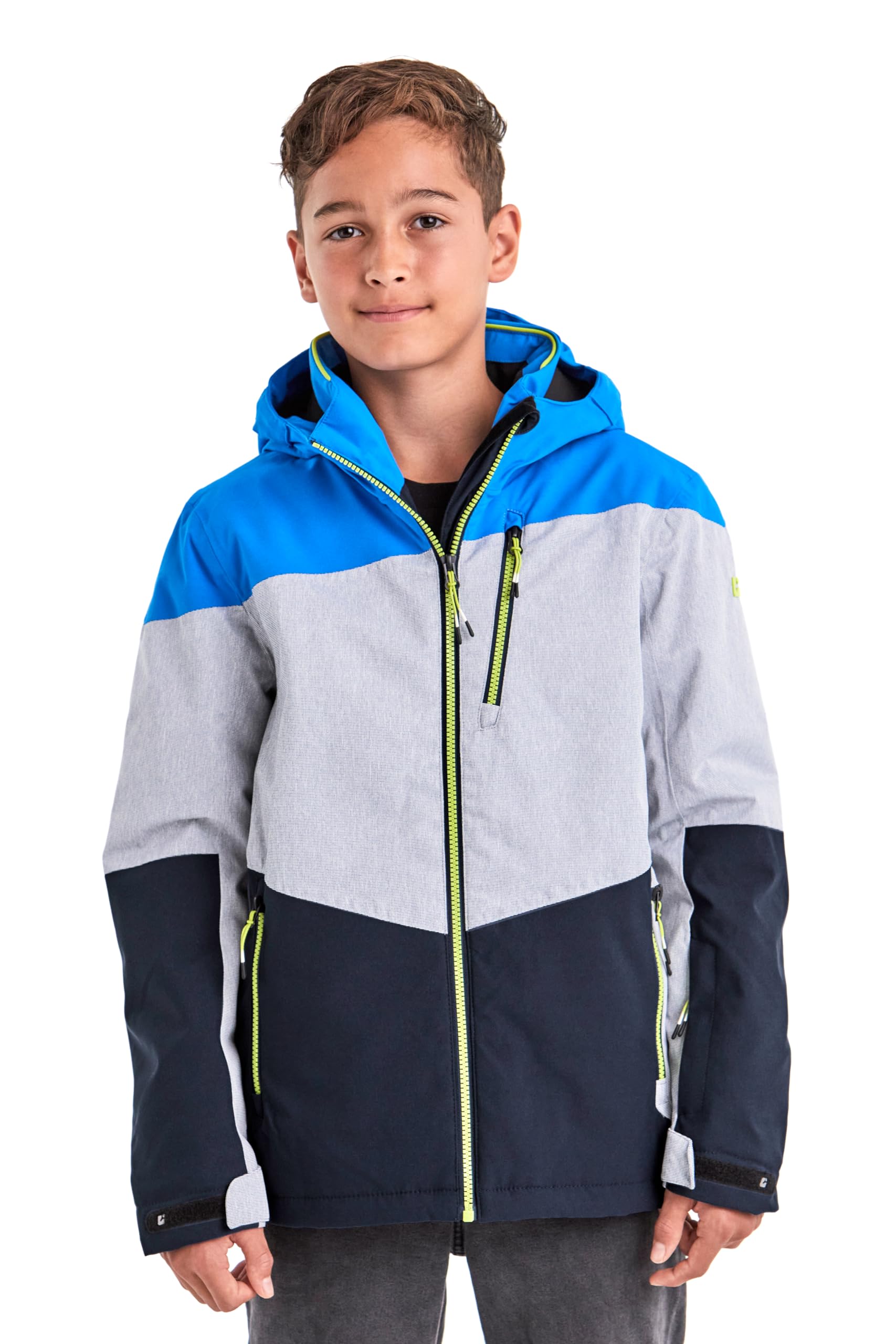 Killtec Boys Ksw 161 Bys Ski Jacket Functional Jacket with Hood and Snow Guard