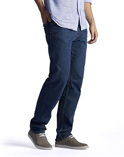 Lee - Mens Jeans - Regular Straight Fit - Legendary - Double Black