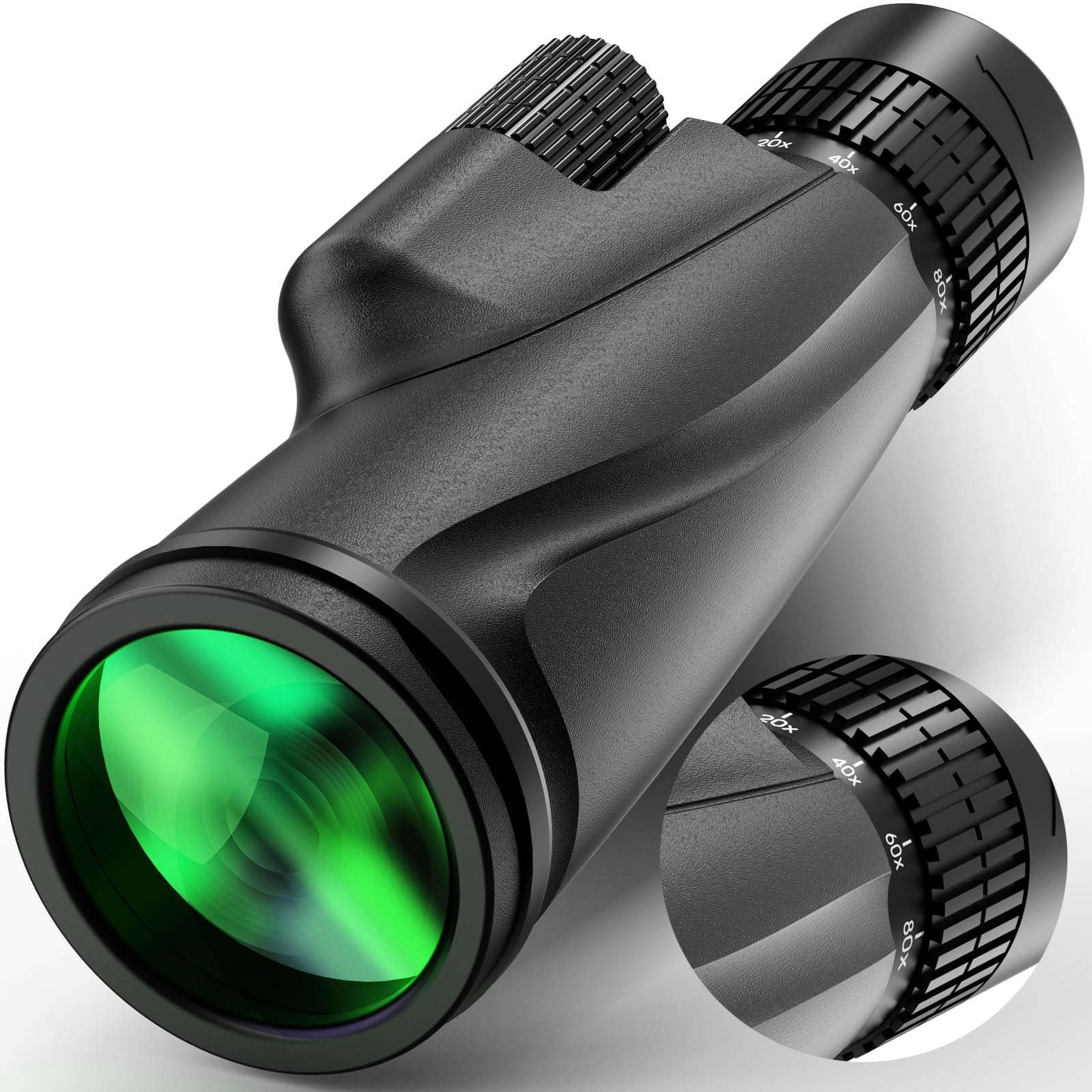 Monocular Telescope 80x100 HD High Power Monoculars for Adults High Powered with