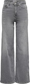 ONLY ONLMADISON Cintura Alta Corte Wide Leg Vaqueros